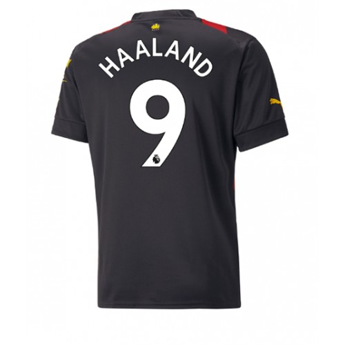 Manchester City Erling Haaland #9 Bortedrakt 2022-23 Kortermet Manchester City Erling Haaland #9 Bortedrakt 2022-23 Kortermet